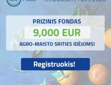 RIS Innovation Prizes konkursas laukia agro-maisto startuolių