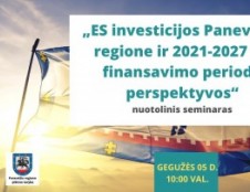 LVPA atstovai pristatė ES investicijas Panevėžio apskrityje