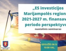 LVPA pakvietė į vebinarą apie ES investicijas Marijampolės regione