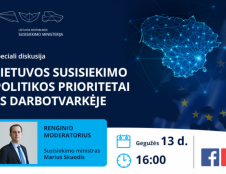 Diskusija: Lietuvos susisiekimo politikos prioritetai ES darbotvarkėje