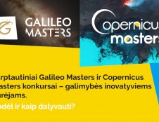 Keičiasi kosmoso novatoriams skirtų Galileo Masters ir Copernicus Masters konkursų informacinio seminaro data - renginys vyks birželio 10 d. 10 val.