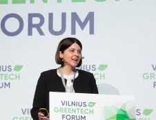 Finansų ministrė G. Skaistė: „Žalioji transformacija yra vienintelis tvarus energetikos kelias“