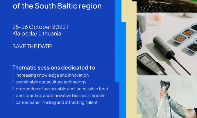 Klaipėda will host an Innovative Aquaculture FORUM of the South Baltic region