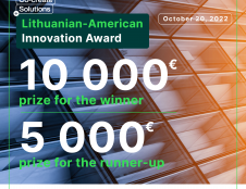 Kviečiame teikti paraiškas Lietuvos-Amerikos inovacijų apdovanojimui