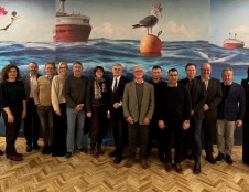 Jungtinės Karalystės įmonės Klaipėdos uoste domėjosi vėjo jėgainių parko projektu Baltijos jūroje