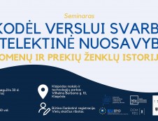Klaipėdos verslininkai gilins žinias apie prekių ženklų ir domenų registravimą