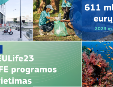 Atviri 2023 m. LIFE programos kvietimai aplinkosauginių inovacijų projektams