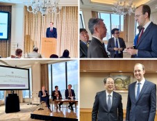 M. Skuodis pakvietė Japonijos investuotojus prisidėti prie transporto projektų Trijų jūrų iniciatyvos regione, taip pat – prie Klaipėdos uosto plėtros
