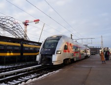 Naujiena maršrute Vilnius–Ryga: nuo balandžio 1 d. traukinys stos Jonavoje ir Kėdainiuose